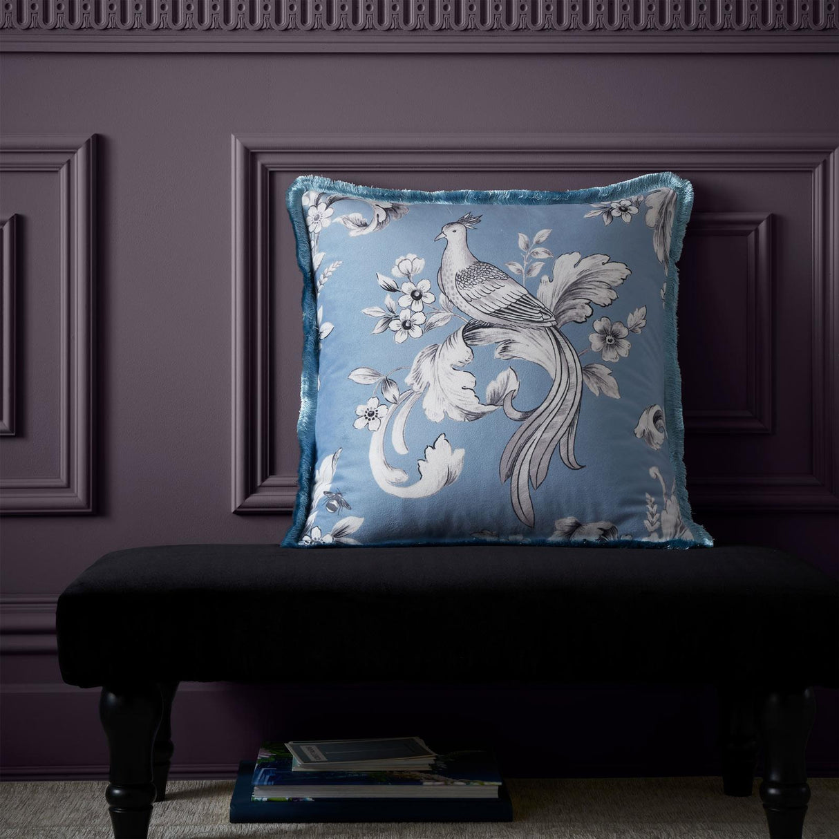 Catherine Lansfield Bridgerton Regal Floral Filled Cushion