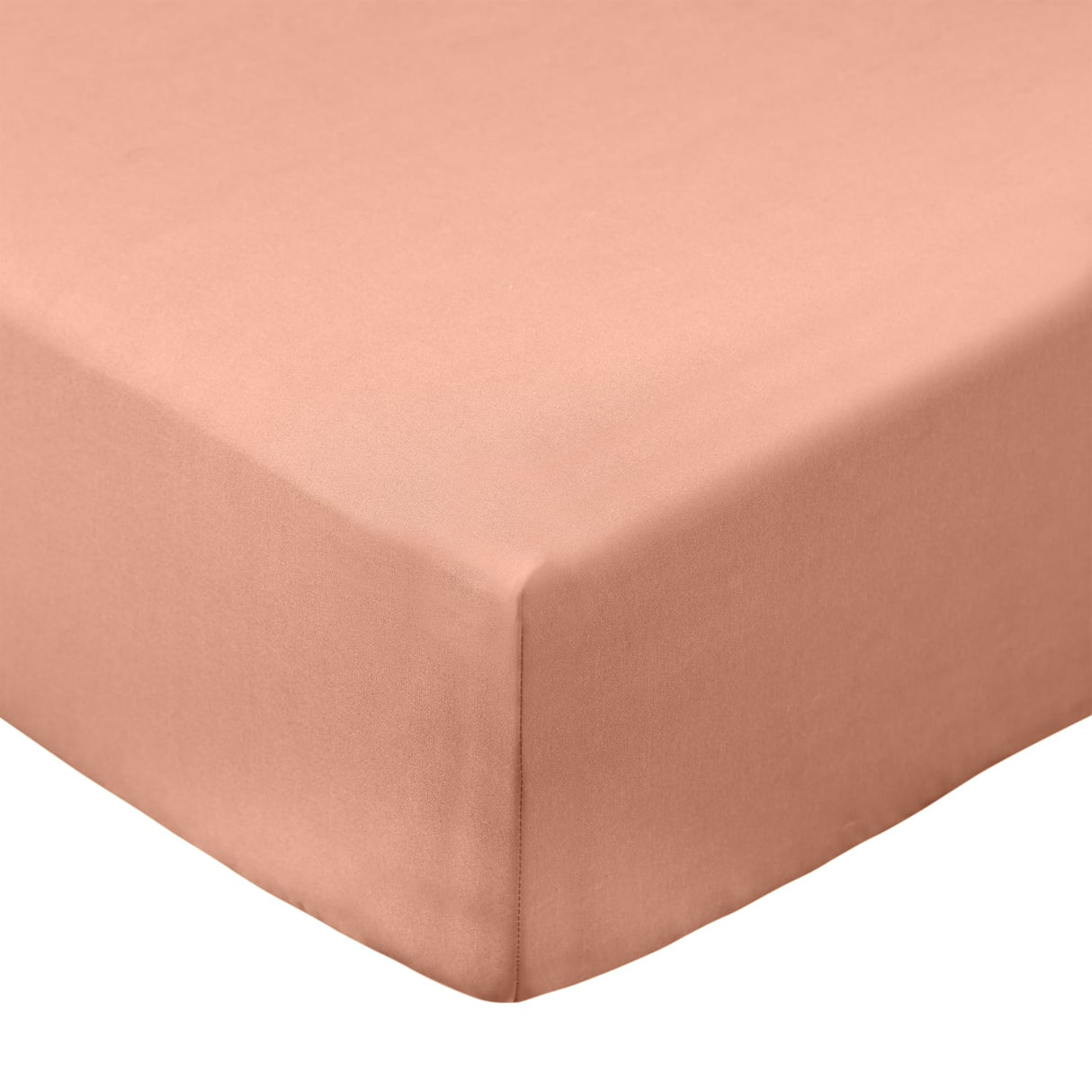 Bianca Fine Linens 200 Thread Count Cotton Percale 32cm Deep Fitted Sheet - 200 Thread Count Percale Fitted Sheet (1)