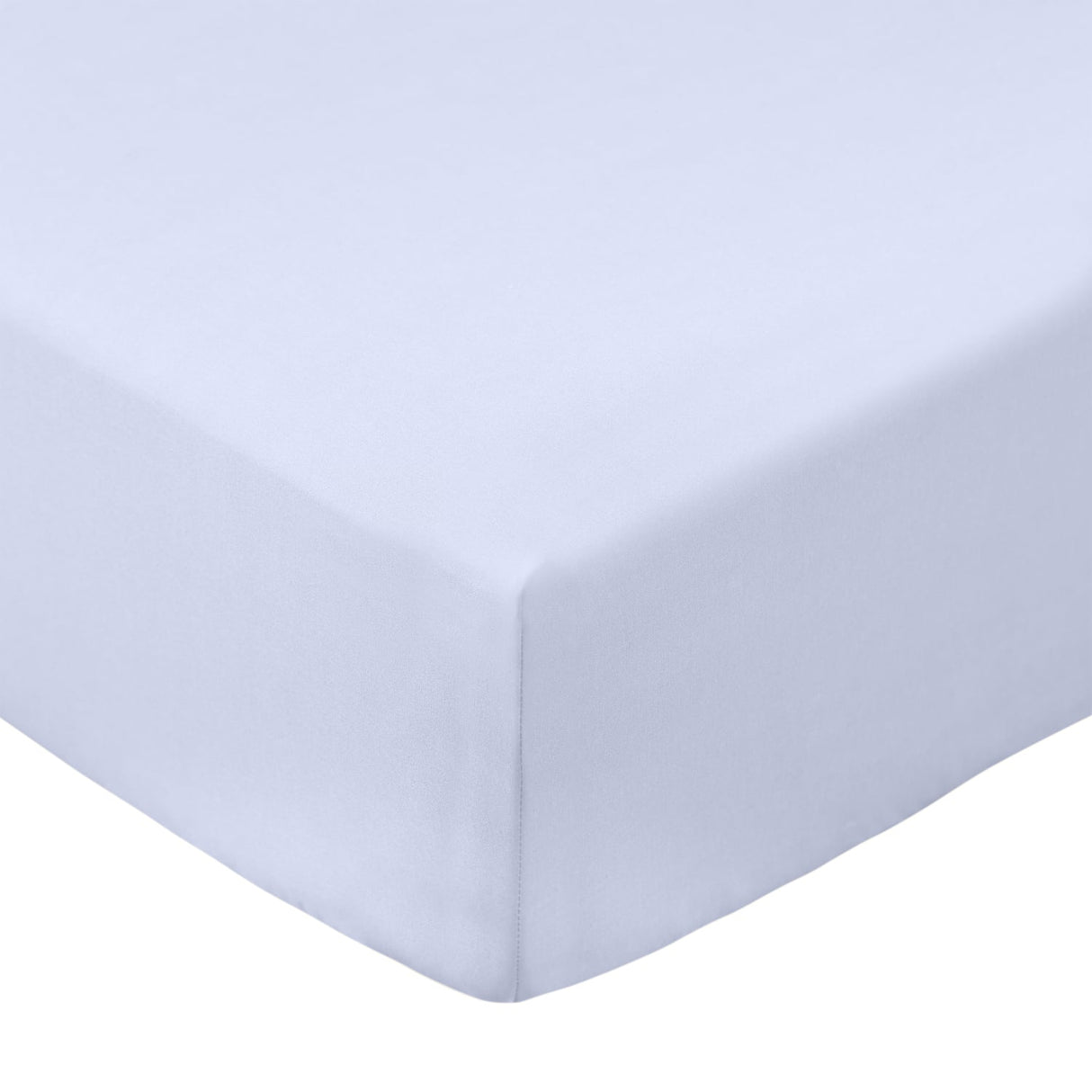 Bianca Fine Linens 200 Thread Count Cotton Percale 32cm Deep Fitted Sheet - 200 Thread Count Percale Fitted Sheet