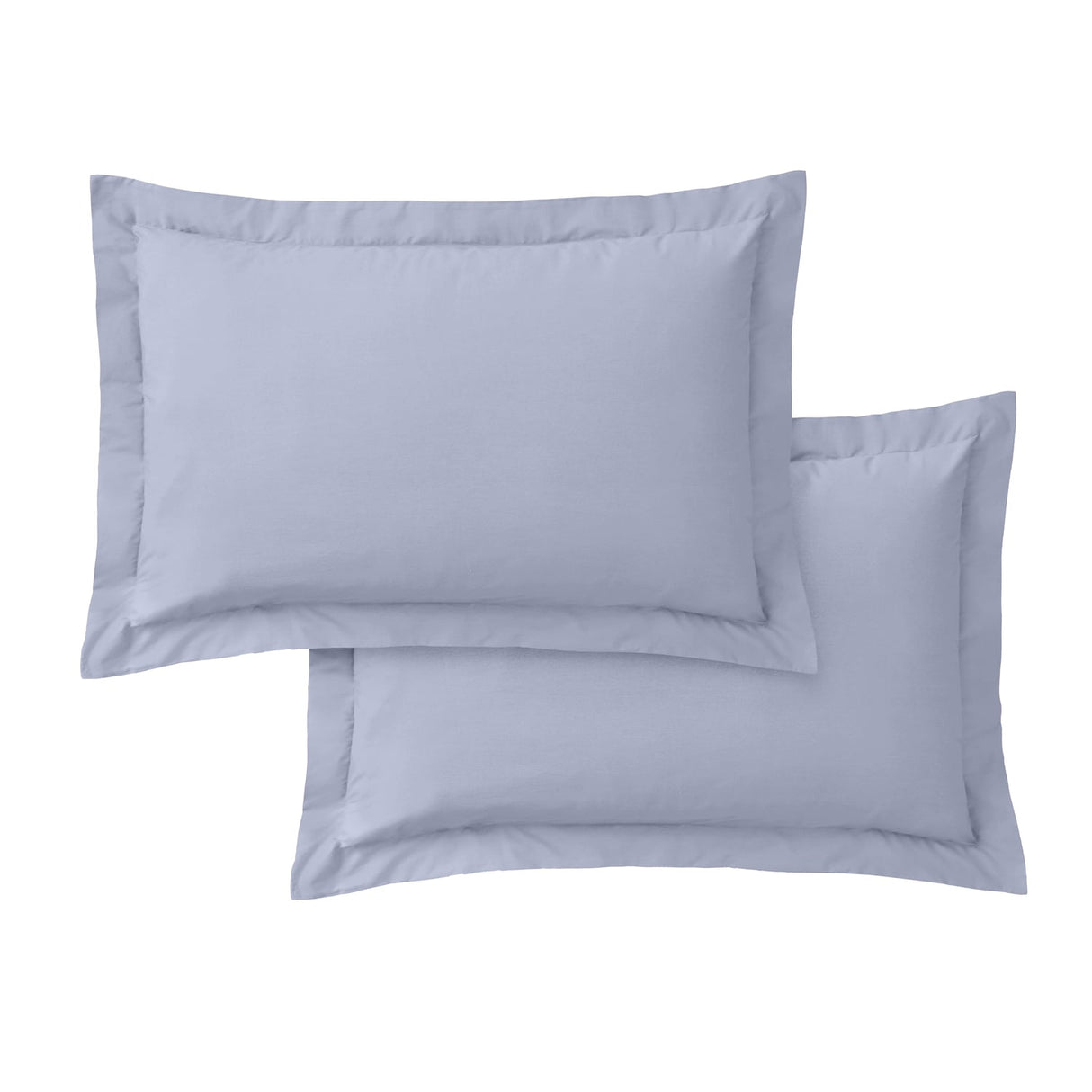 Bianca Fine Linens 200 Thread Count Cotton Percale Pillowcases - 200 Thread Count Percale Oxford Pillowcase Pair
