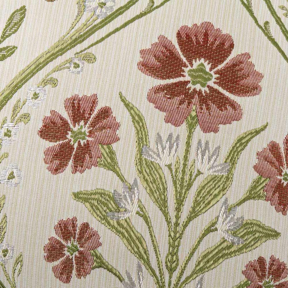 Estelle Woven Lined Eyelet Curtains by Curtina