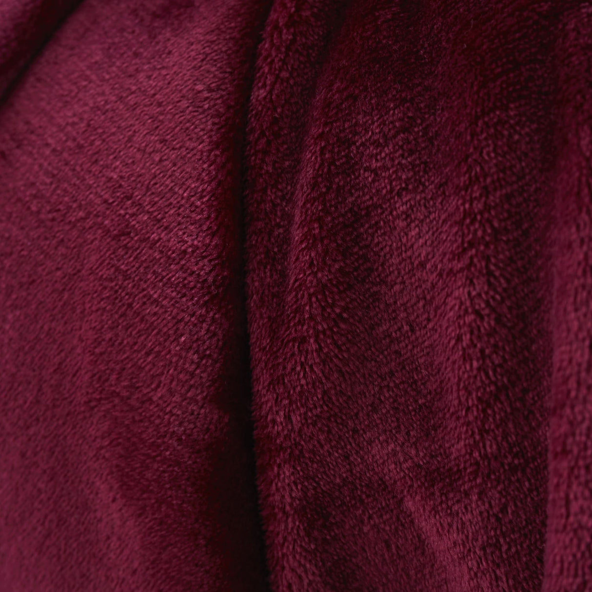Catherine Lansfield Raschel Velvet Touch Throw – Red – 130cm x 170cm - Raschel Red Throw