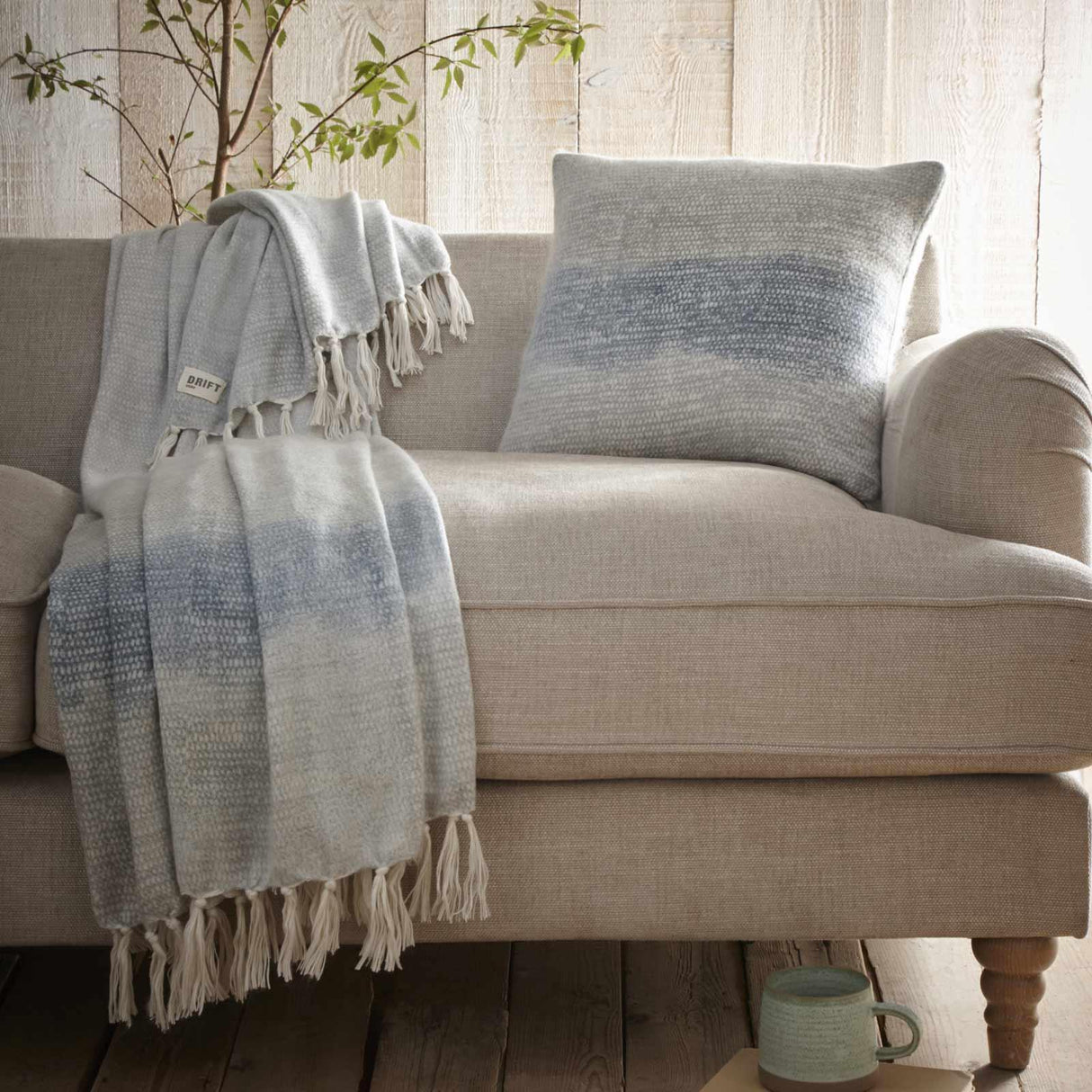 Drift Home Bretton Eco Friendly Recycled Cushion Cover 43cm x 43cm 8