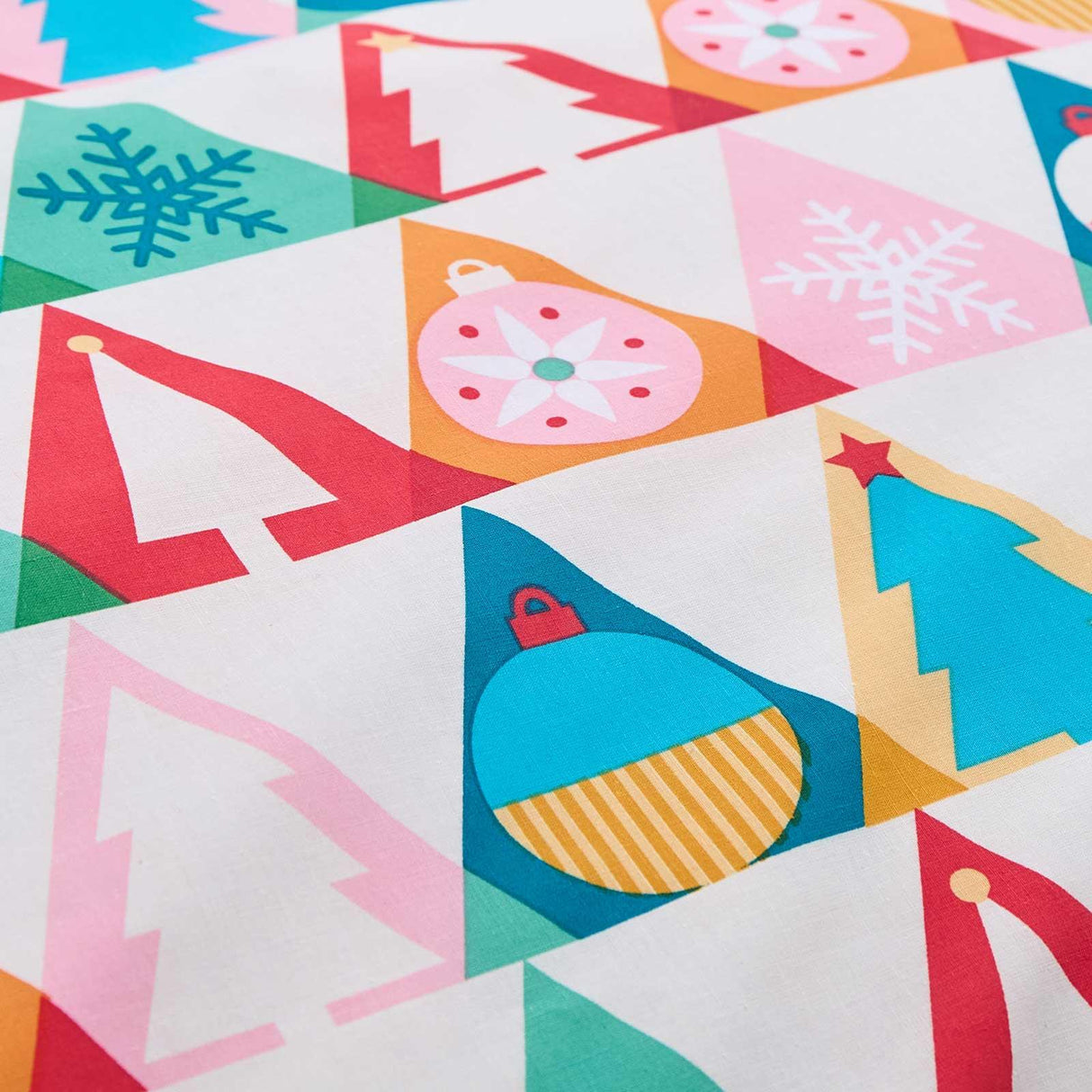 Christmas Geo Duvet Cover Set by Catherine Lansfield