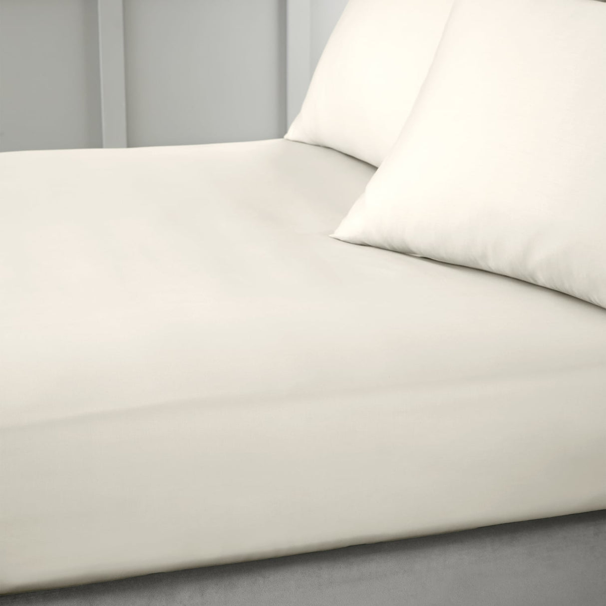 Bianca Fine Linens 400 Thread Count Cotton Sateen 36cm Deep Fitted Sheet