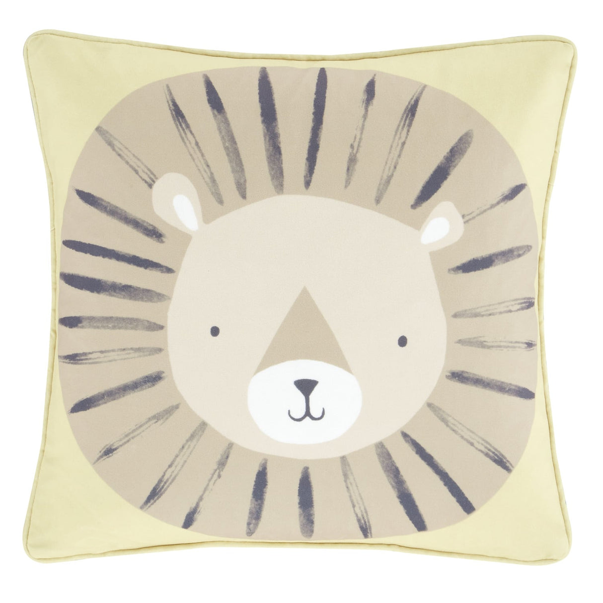 Catherine Lansfield Roarsome Animals Green Kids Filled Cushion - Roarsome Animals Cushion