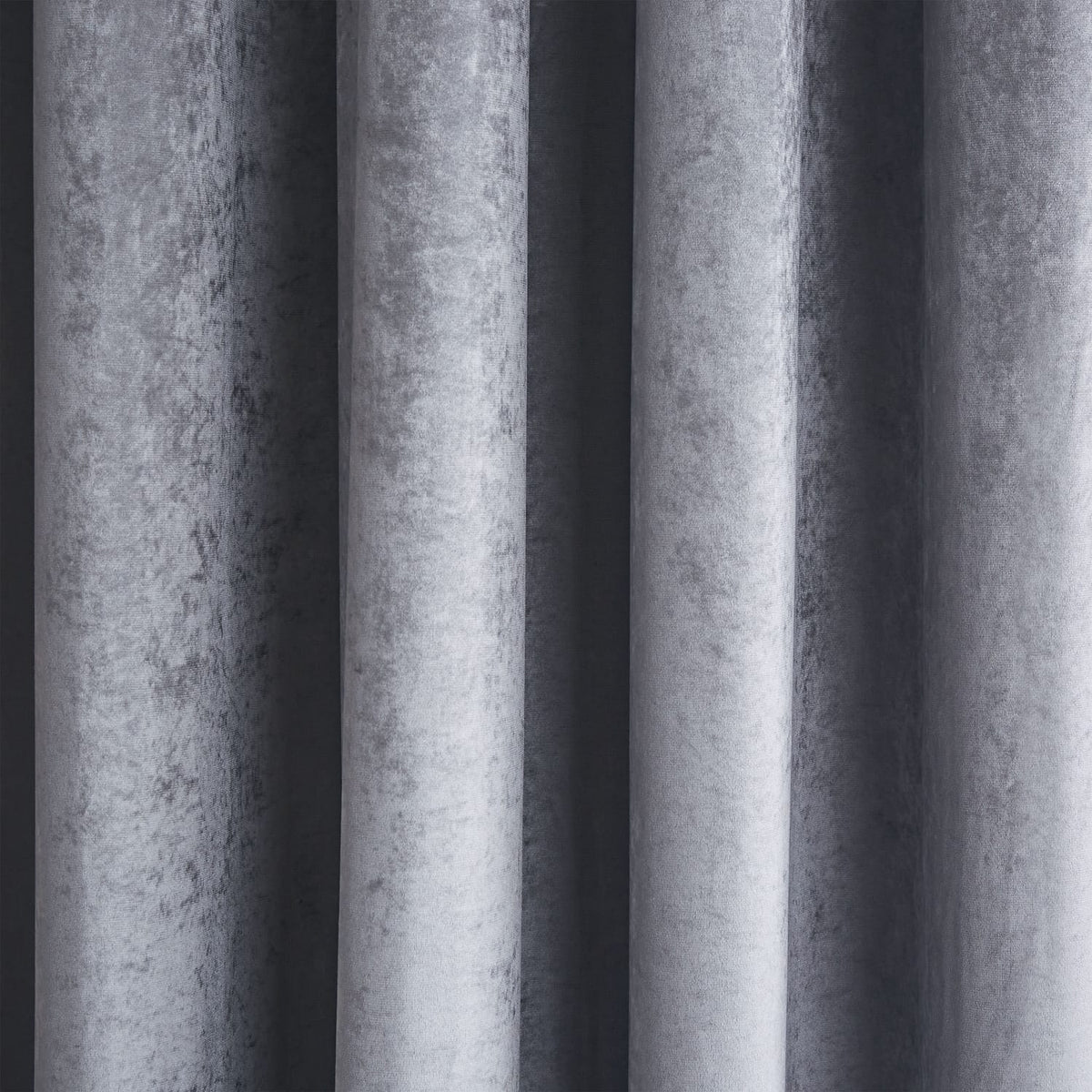 Catherine Lansfield Glamour Sequin Crushed Velvet Eyelet Curtains - Crushed Velvet Glamour Curtains