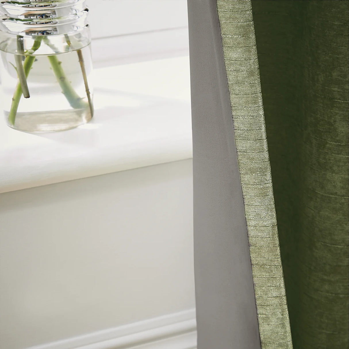 Hyperion Selene Luxury Chenille Weighted Thermal Eyelet Curtains Pair