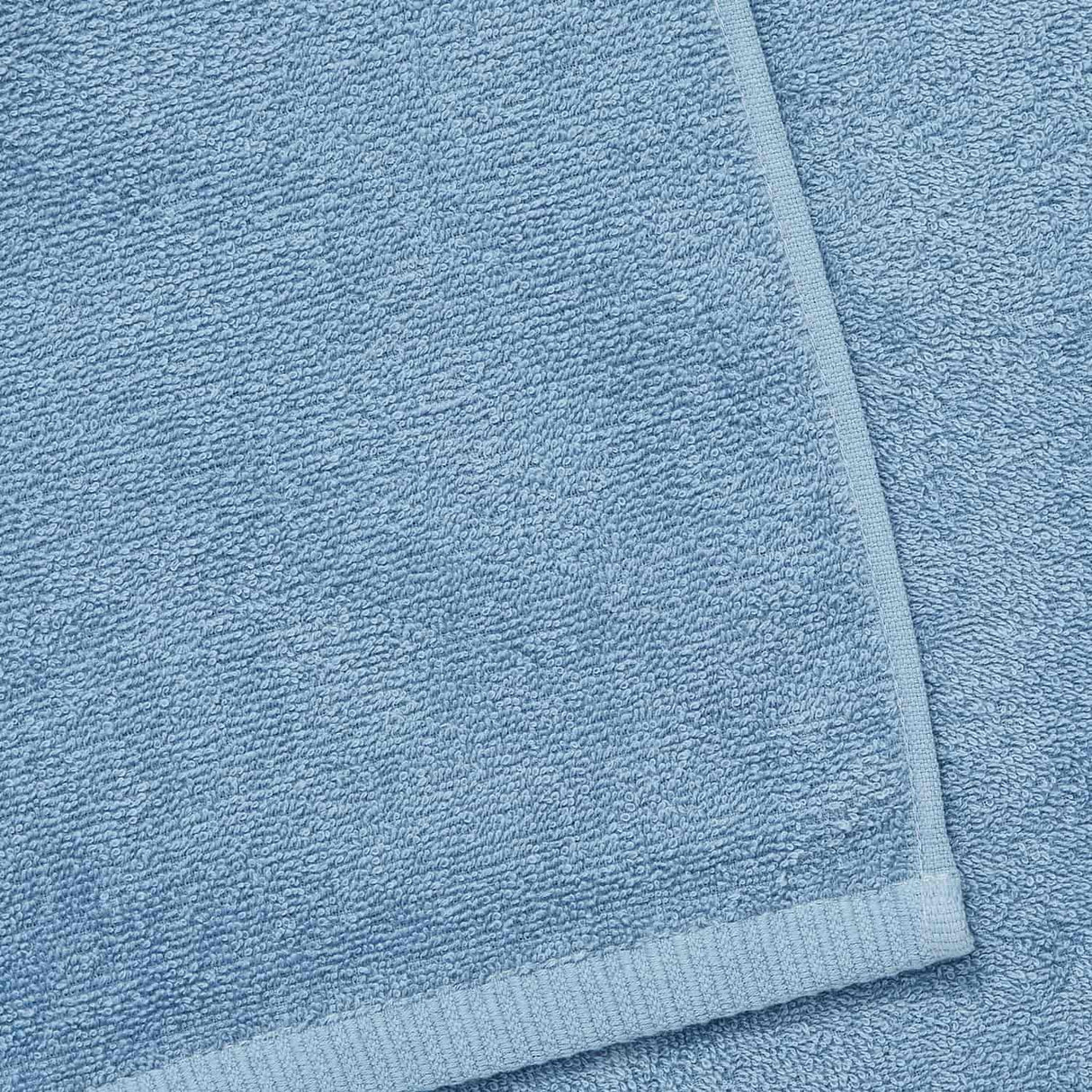 Catherine Lansfield Quick Dry Cotton 8 Piece Towel Bale - Blue - Quick Dry Towel Blue