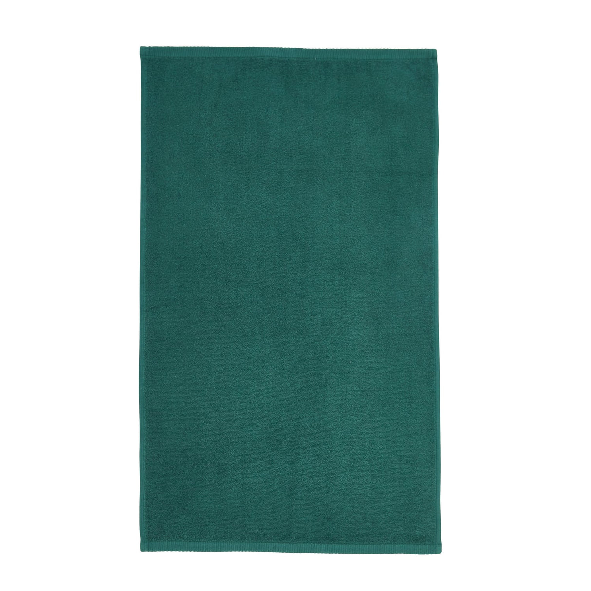 Catherine Lansfield Quick Dry Cotton Face Cloths 4 Pack 30x30cm - Forest Green - Quick Dry Towel Green