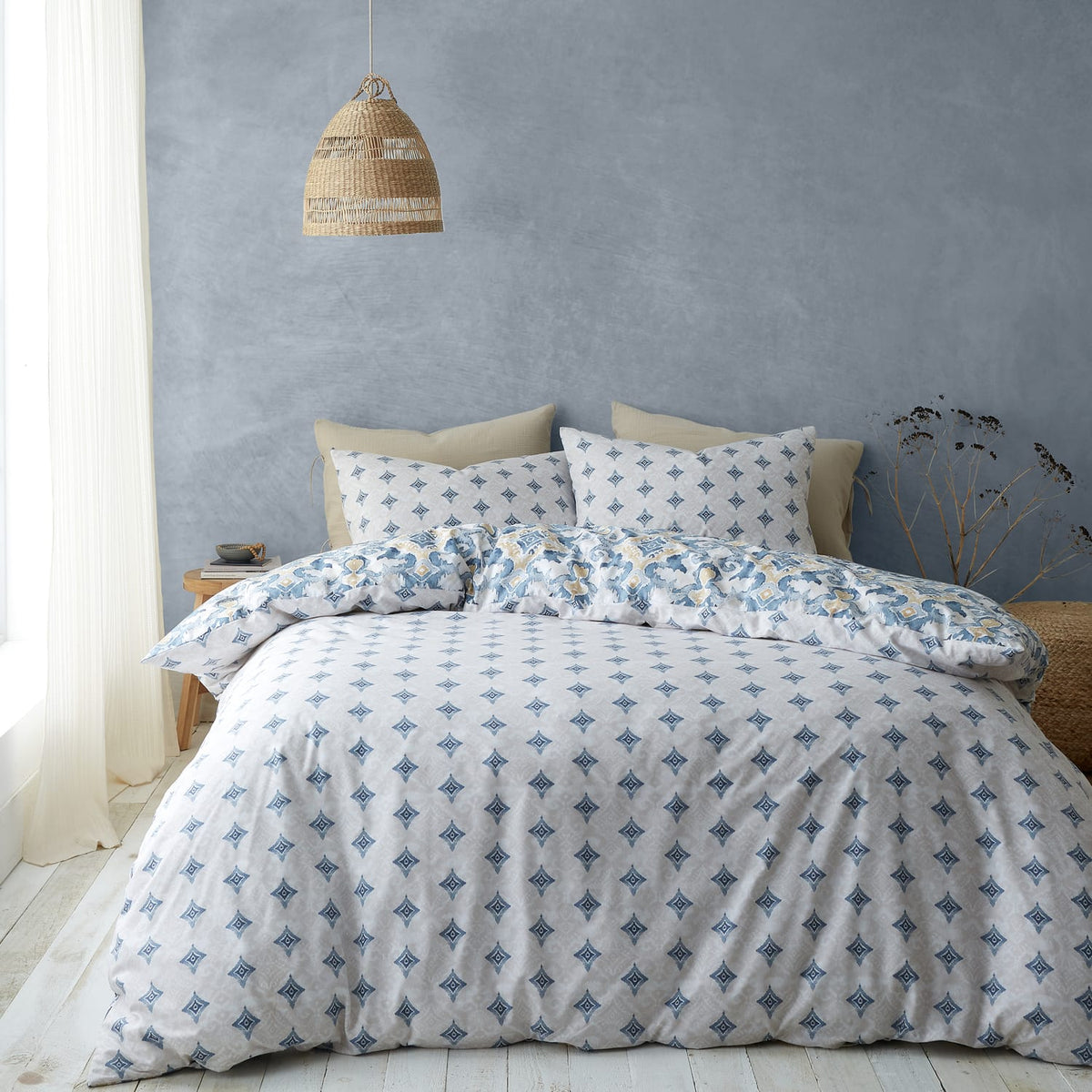 Pineapple Elephant Inara Ikat Duvet Cover Set - Inara Ikat Duvet Set