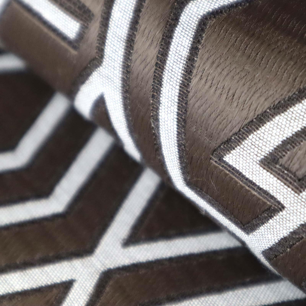 Manhattan Espresso Made To Measure Curtains by Style Furnishings