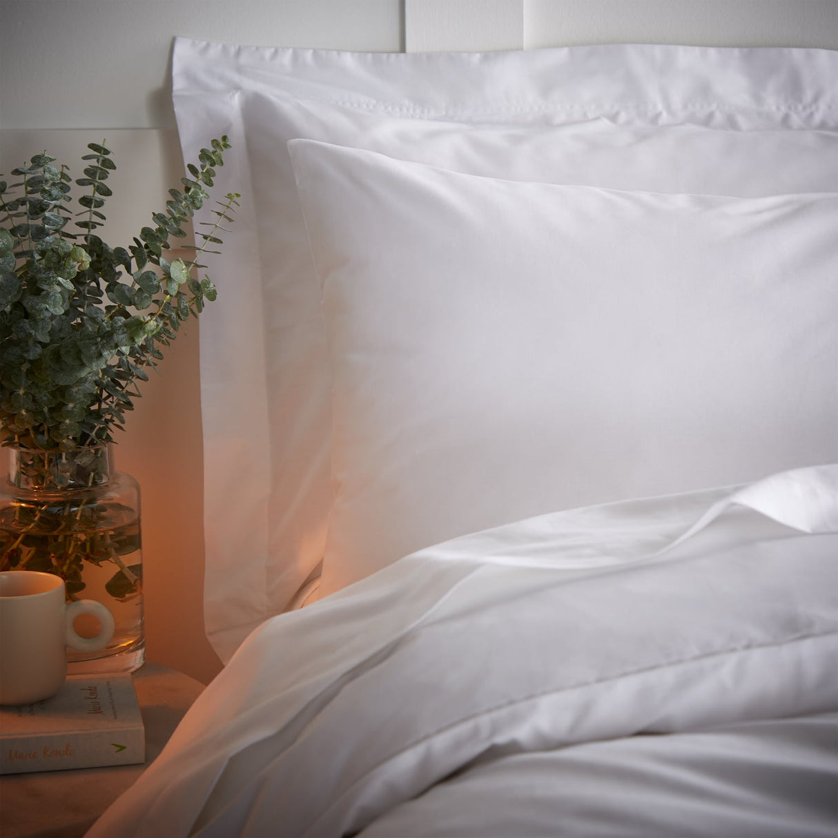 Bianca Temperature Controlling Oxford and Housewife Pillowcase Pair - Tencel Standard Pillowcase Pair