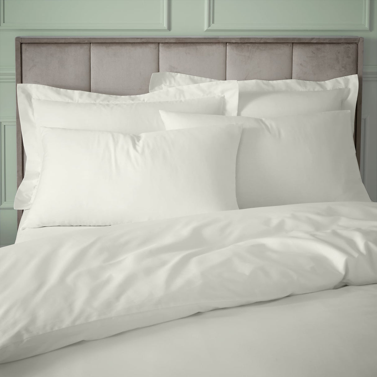 Bianca Fine Linens 180 Thread Count Egyptian Cotton Duvet Cover Set - Egyptian Cotton Duvet Set Cream