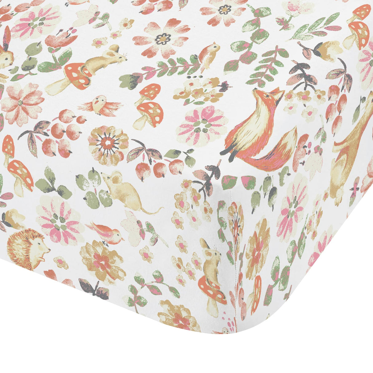 Catherine Lansfield Enchanted Butterfly 25cm Deep Fitted Sheet - Enchanted Butterfly Fitted Sheet