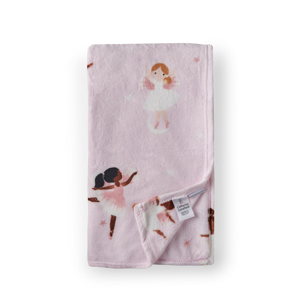 Catherine Lansfield Dancing Fairies Cosy Kids Throw - Dancing Fairies Throw