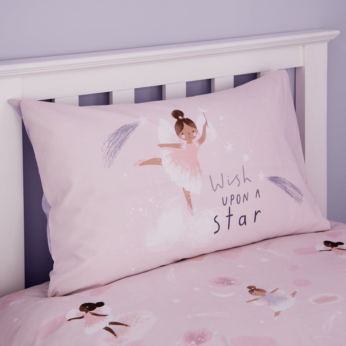 Catherine Lansfield Dancing Fairies Duvet Cover Set - Dancing Fairies Duvet Set