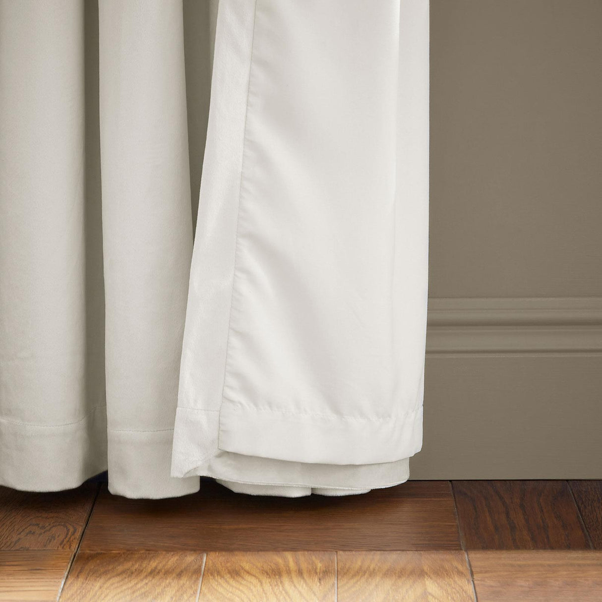 Kingsley Matt Velvet Eyelet Curtains by Catherine Lansfield