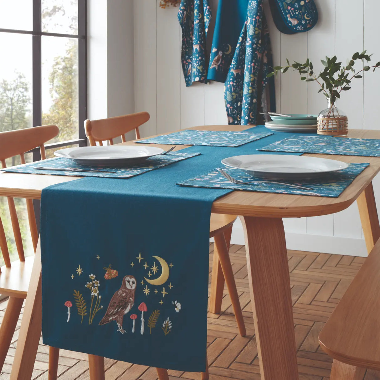 Enchanted Twilight Animals Kitchen Textiles Collection by Catherine Lansfield