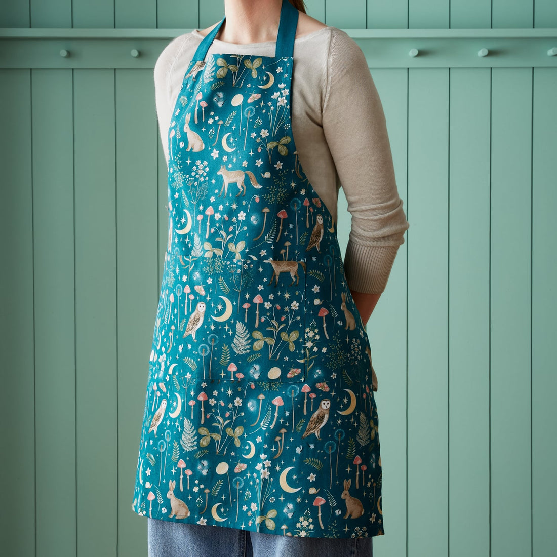 Catherine Lansfield Enchanted Twilight Animals Apron 100% Cotton