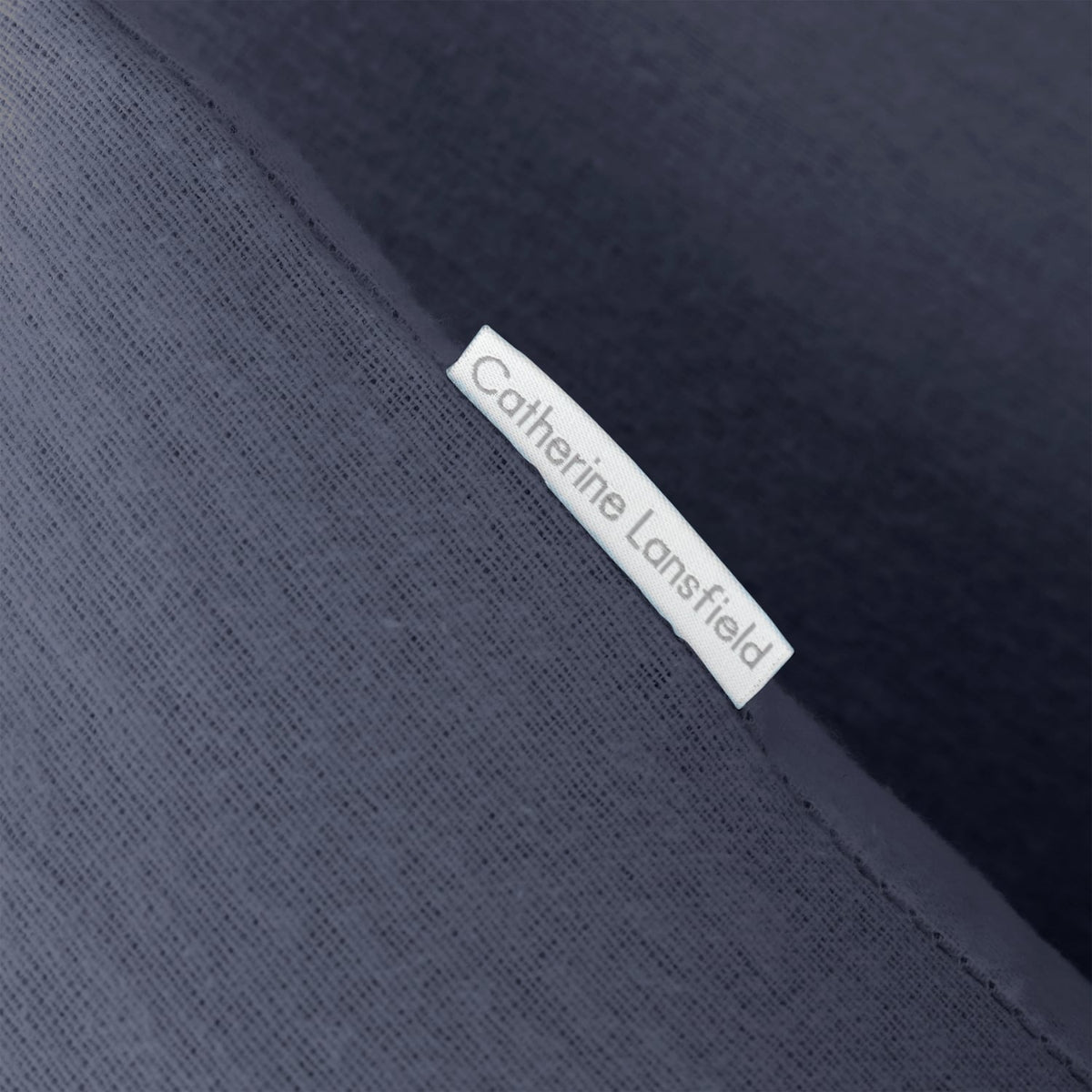 Catherine Lansfield Brushed Cotton Duvet Cover Set - Brushed Cotton Navy Duvet Set