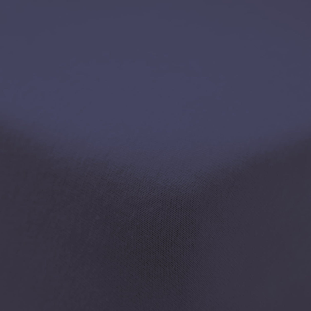 Catherine Lansfield Brushed Cotton 32cm Deep Fitted Sheet - Brushed Cotton Navy Fitted Sheet