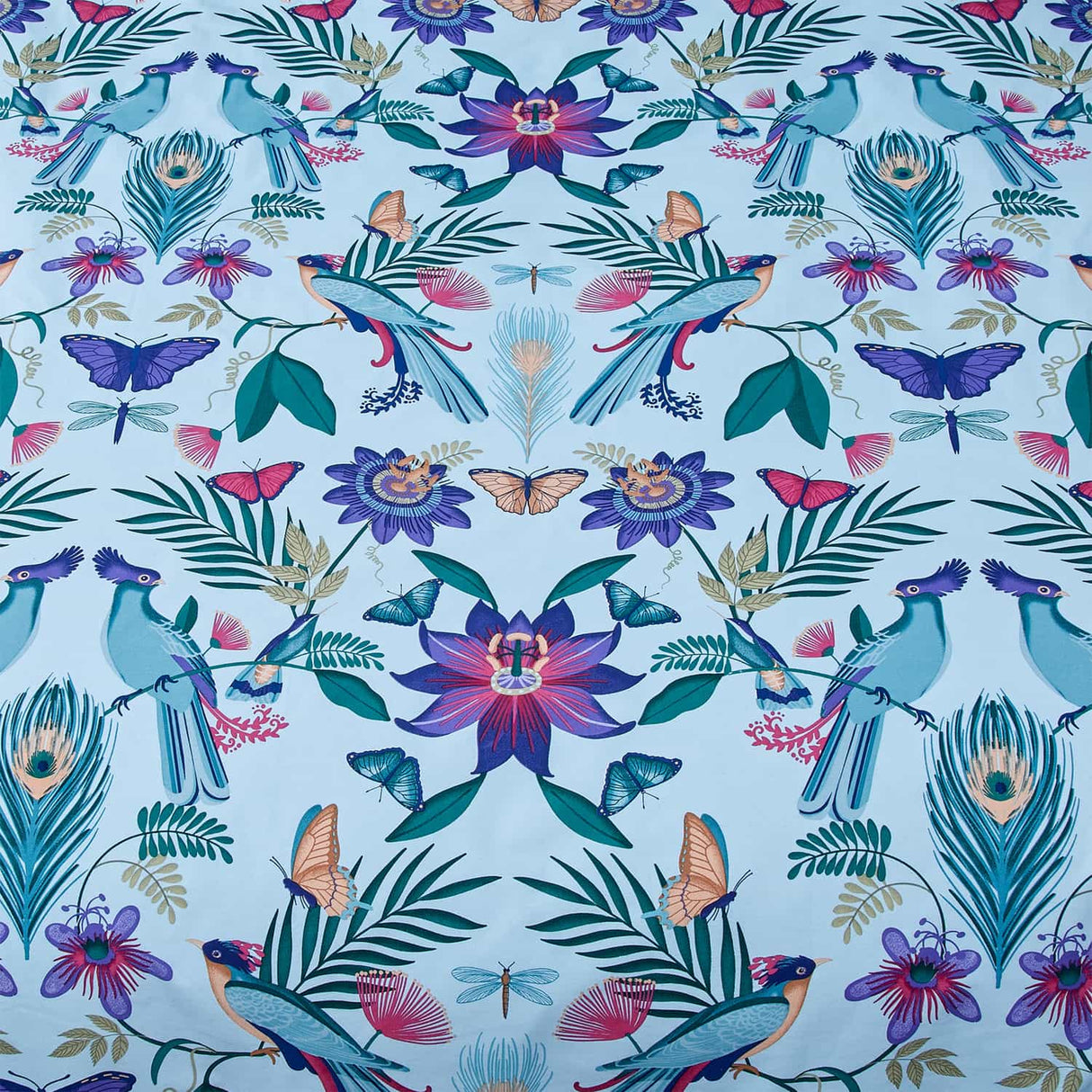 Catherine Lansfield Mya Duvet Cover Set - Mya Tropical Floral Duvet Set