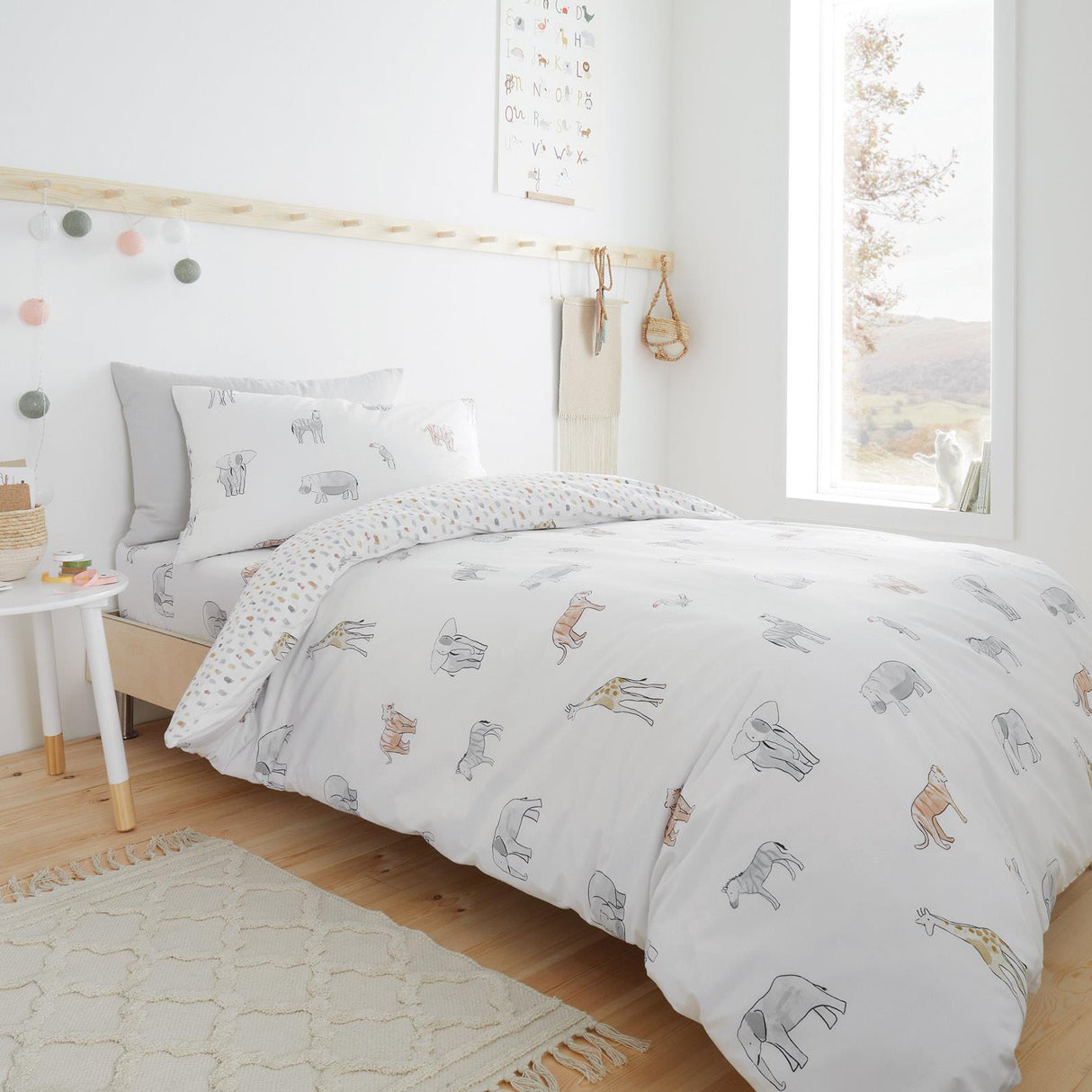 Zoo Animals Duvet Cover Set by Bianca