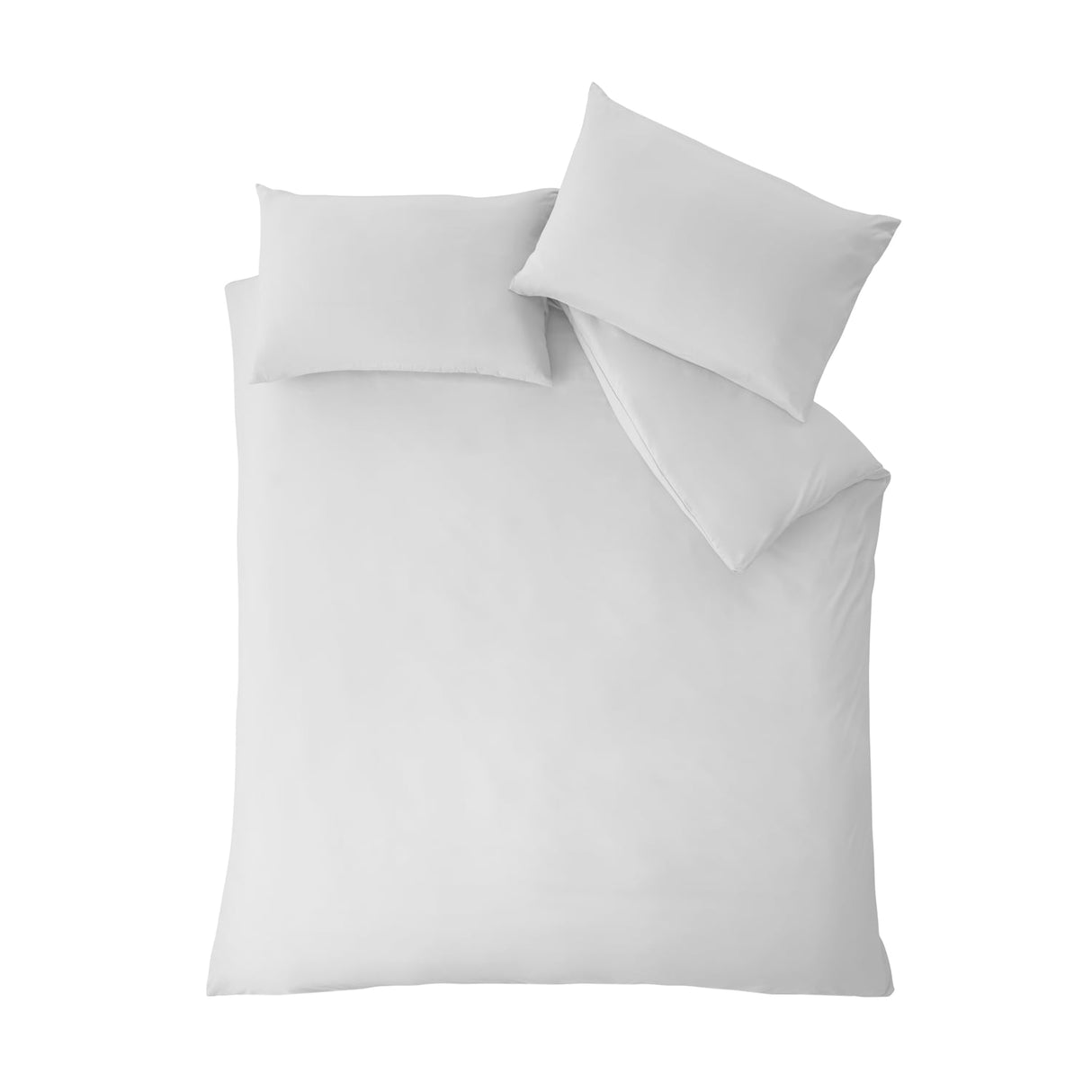 Catherine Lansfield So Soft Non Iron Duvet Cover Set - Easy So Soft Easy Iron White Duvet Set