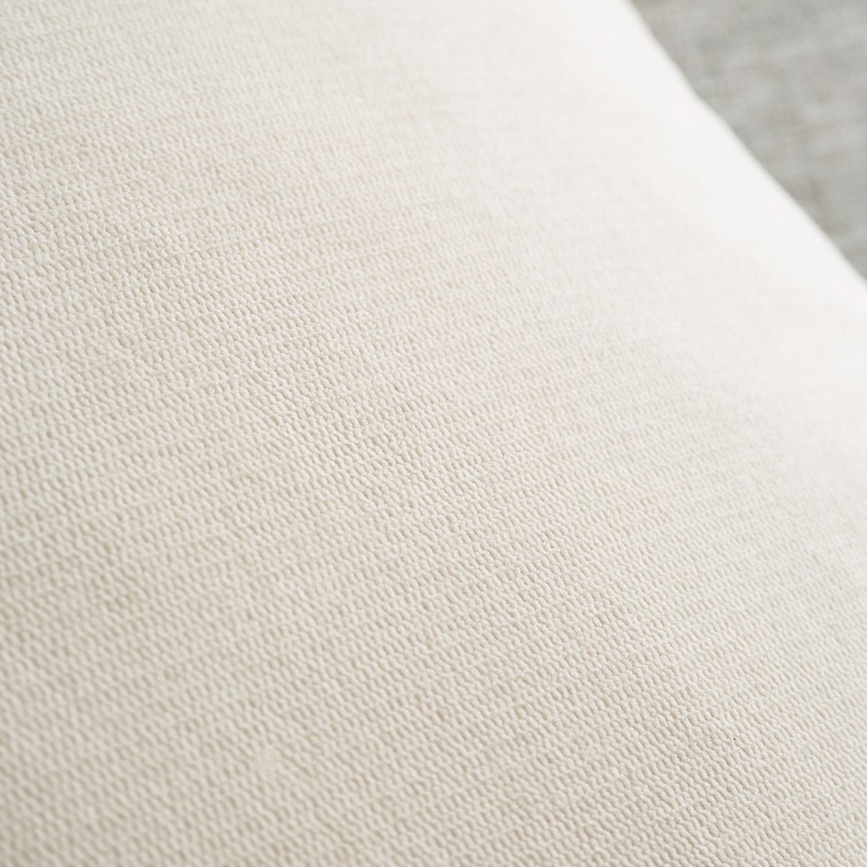 Catherine Lansfield Wilson Cushion Cover 45cm x 45cm - Wilson Velvet Cushion Natural
