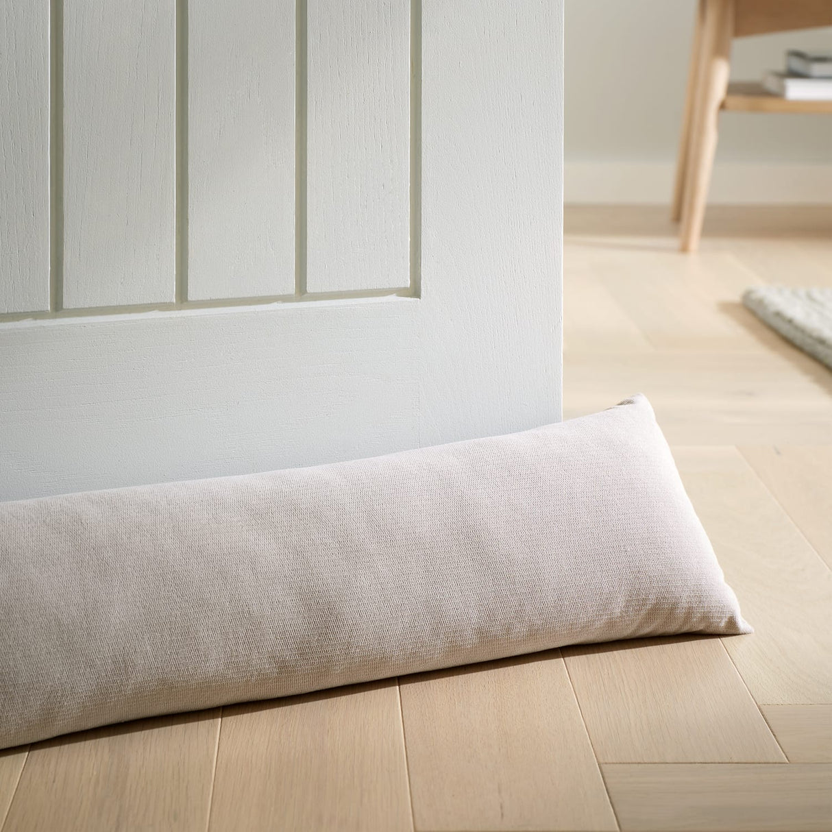 Catherine Lansfield Wilson Cosy Draught Excluder - Wilson Velvet Draught Excluder Grey
