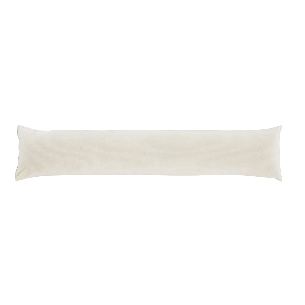 Catherine Lansfield Wilson Cosy Draught Excluder - Wilson Velvet Draught Excluder Natural