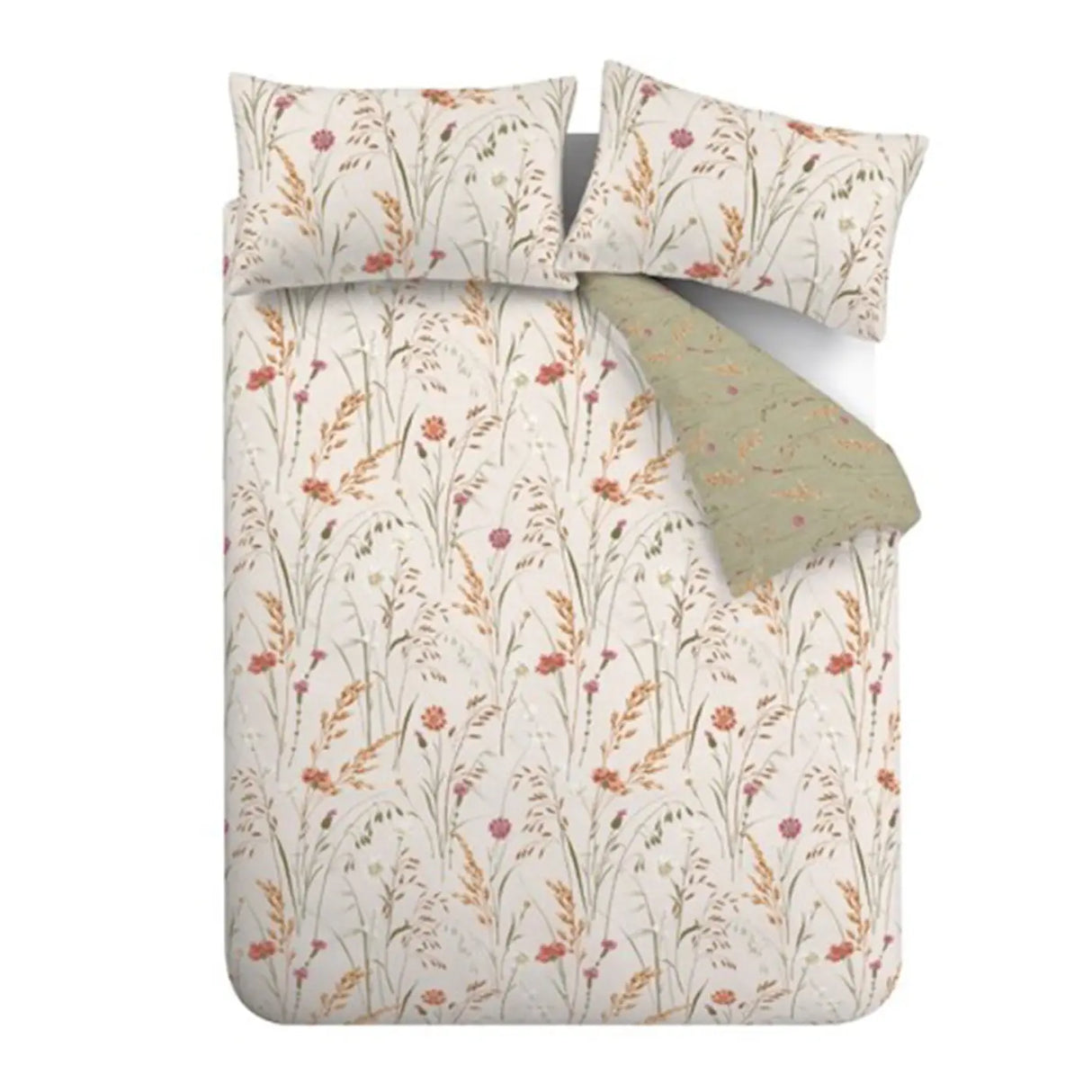 Brushed Grasmere Floral Flannelette Duvet Cover by Catherine Lansfield