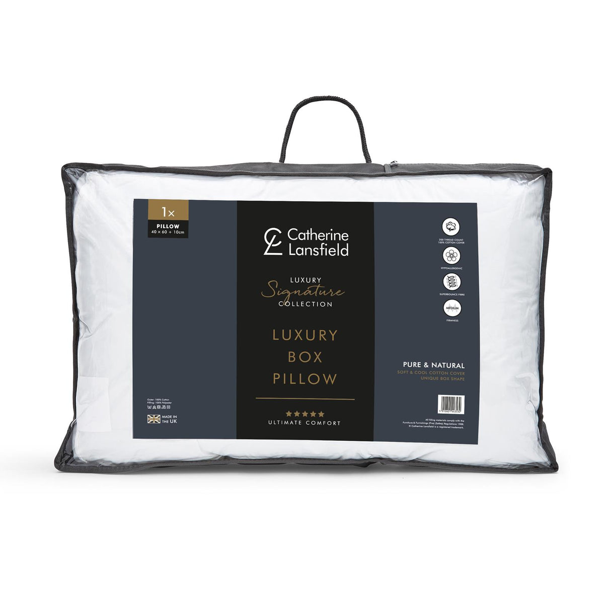 Luxury Box Pillow by Catherine Lansfield