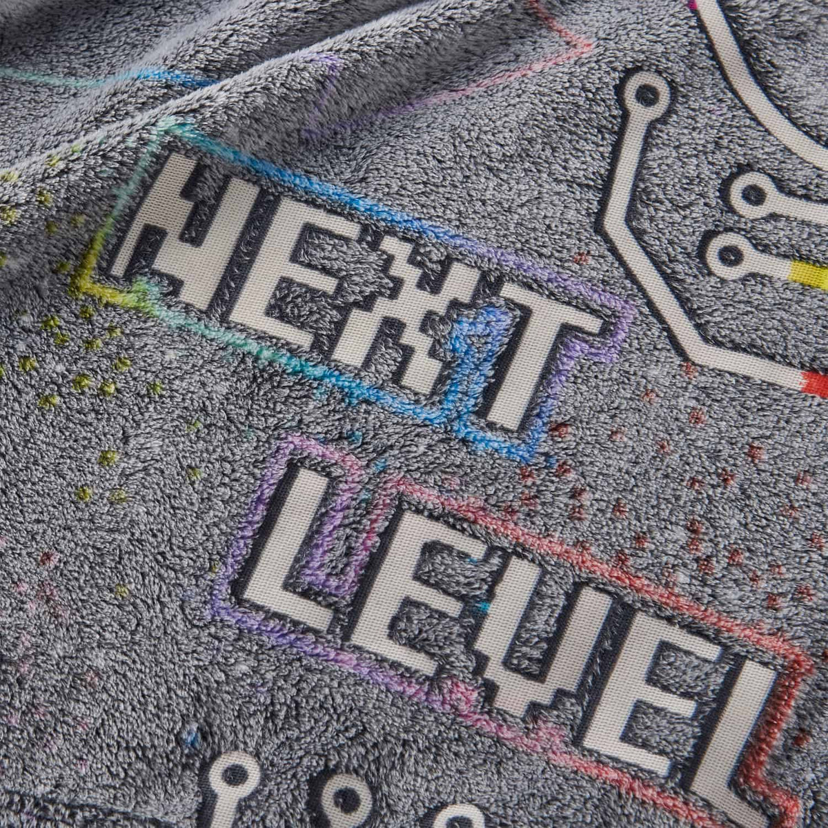 Catherine Lansfield Game Over Fleece Throw - Game Over Fleece Throw