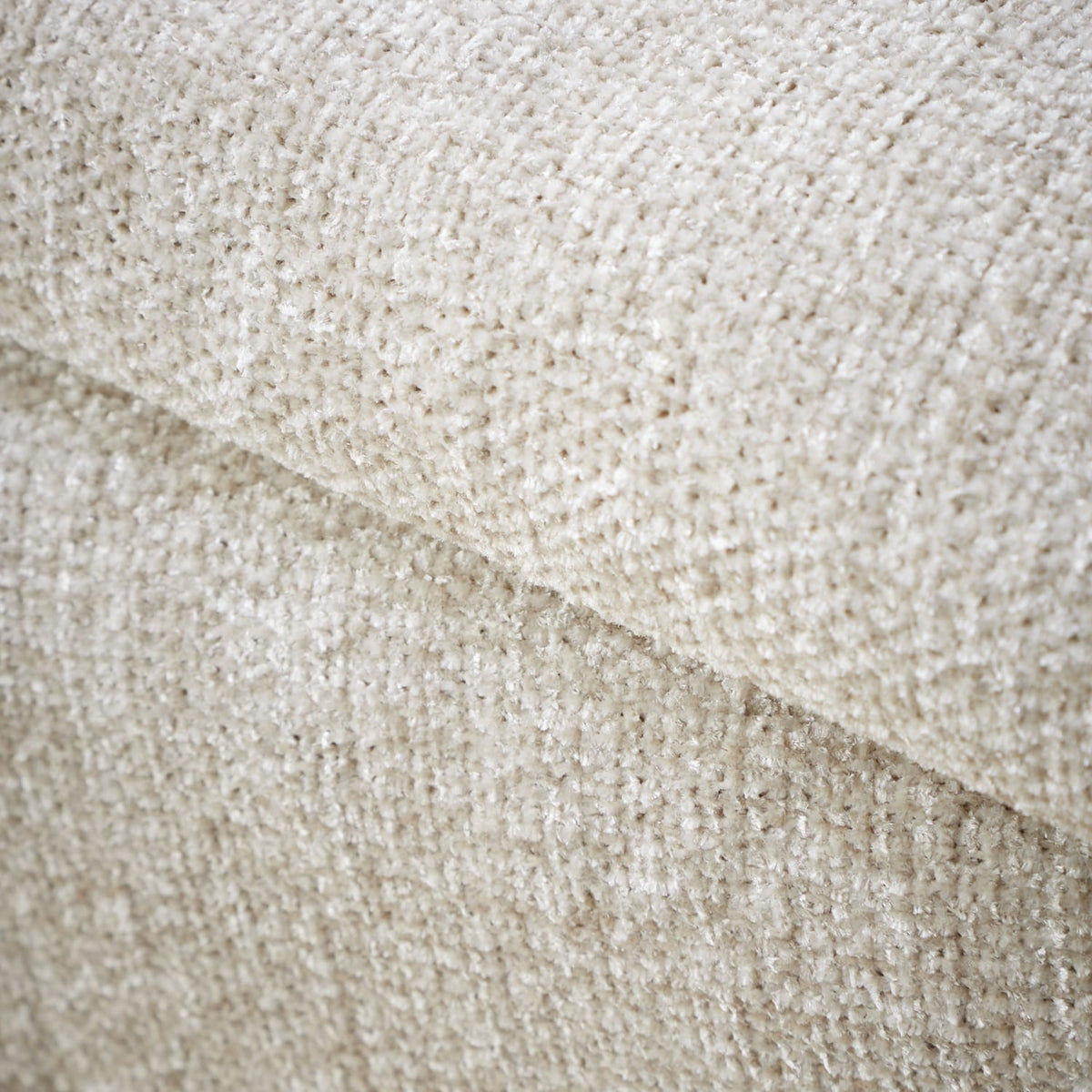 Catherine Lansfield Wilson Plain Cosy Throw 130cm x 170cm - Wilson Chenille Throw Natural