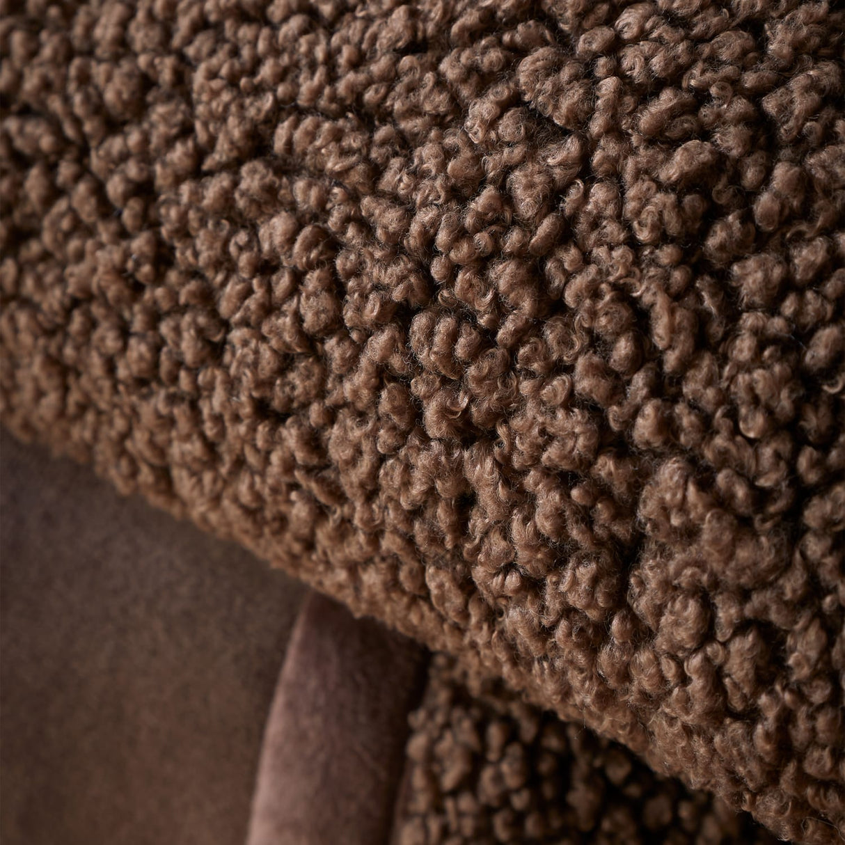 Catherine Lansfield So Soft Velvet Boucle Reversible Throw – Caramel – 130cm x 170cm - So Soft Velvet Boucle Chocolate Throw