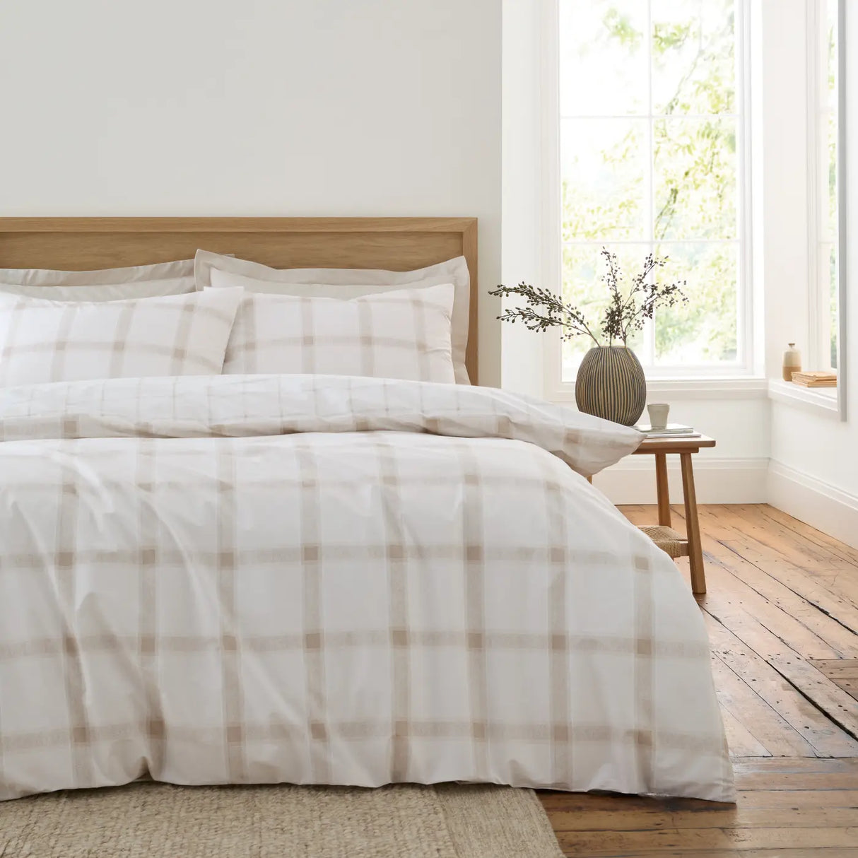 Oxton Check Duvet Cover by Bianca
