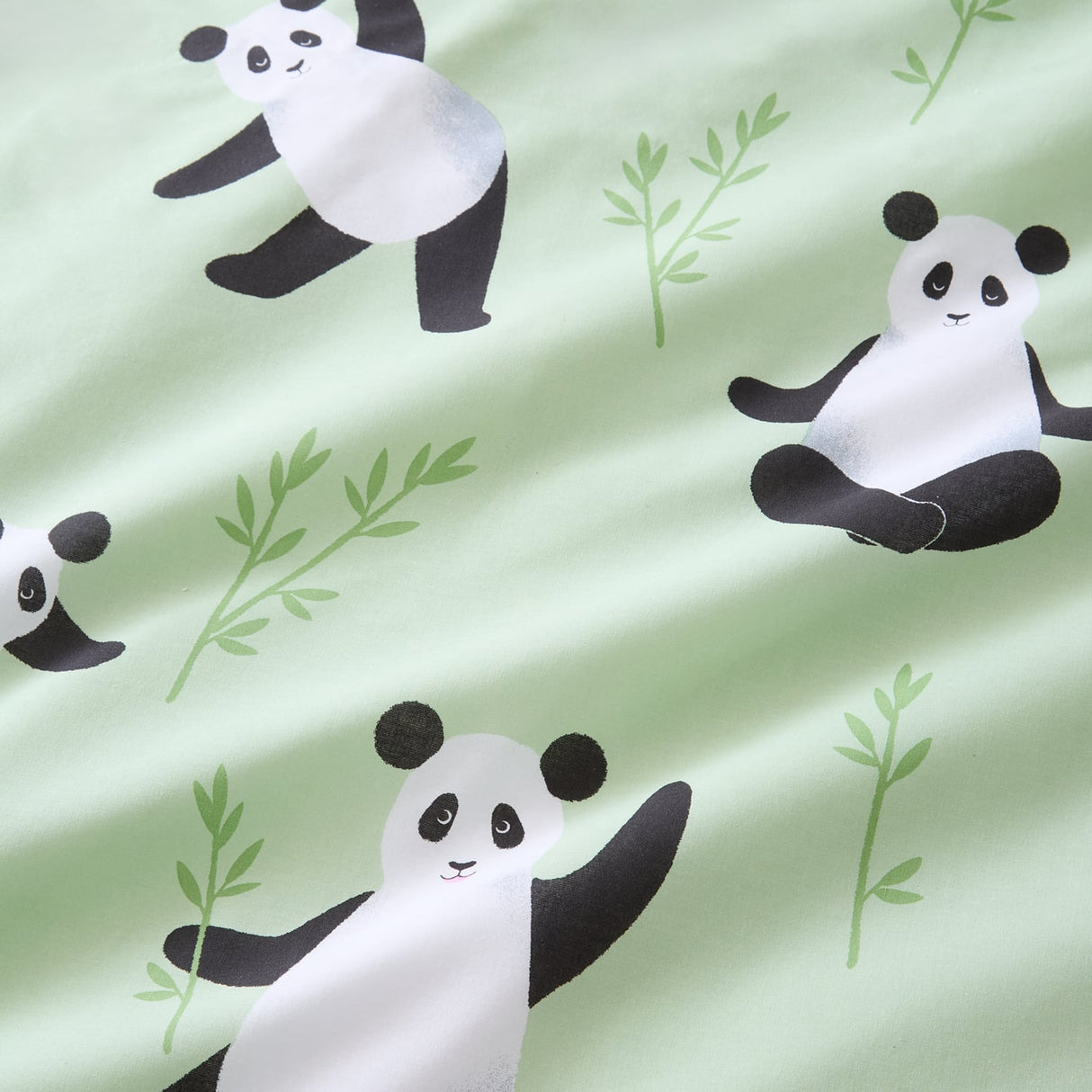 Catherine Lansfield Panda Paws Kids Duvet Cover Set - Panda Paws Duvet Set