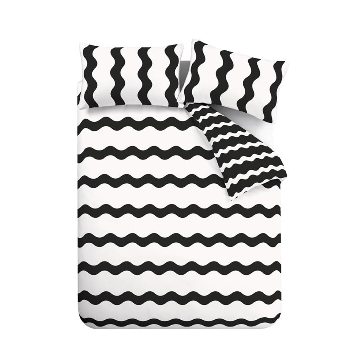 Sassy B Waves Reversible Duvet Cover Set - Waves Duvet Set