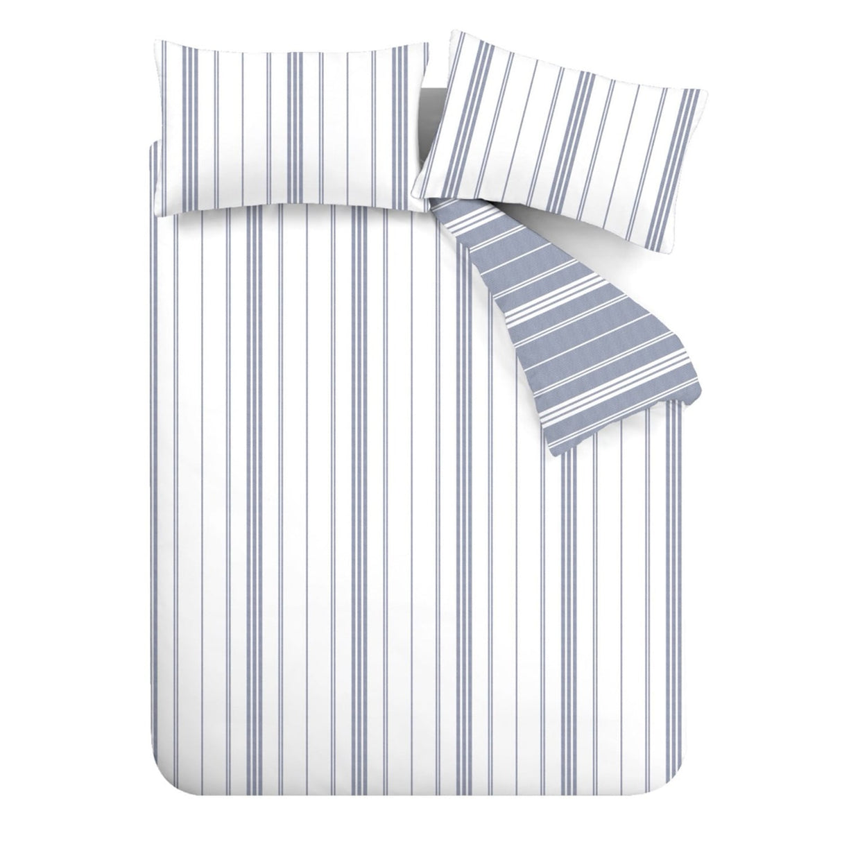 Catherine Lansfield Harbour Stripe Duvet Cover Set - Harbour Stripe Duvet Set