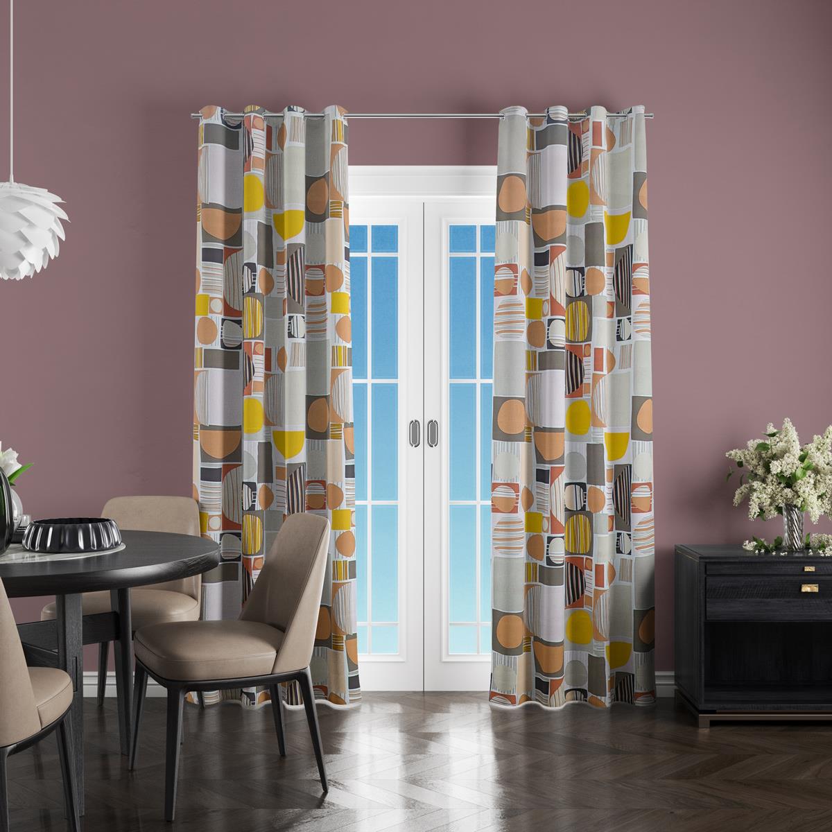 Carrie Nougat Made To Measure Curtains by Style Furnishings