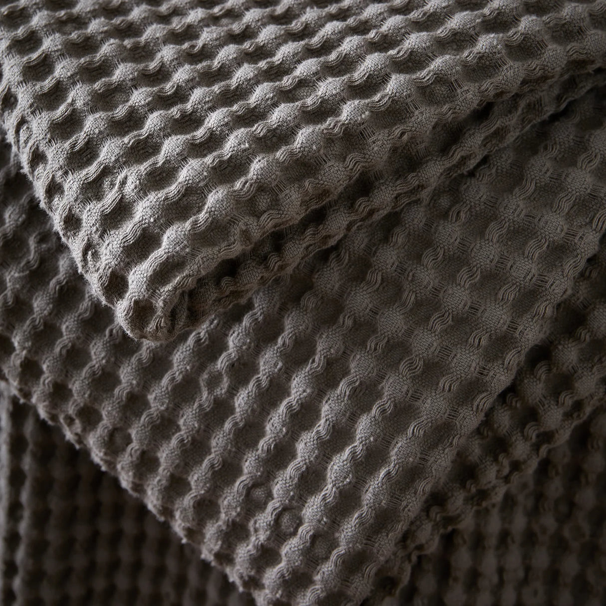 Pineapple Elephant Jaipur Chunky Waffle Cotton Throw 150x200cm 9