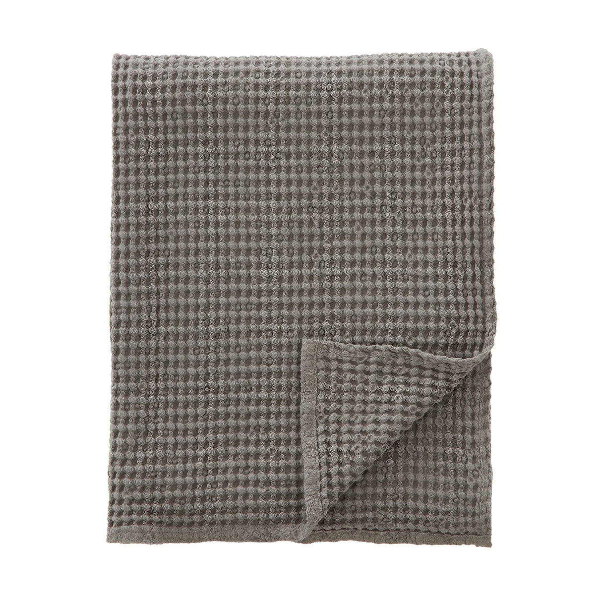 Pineapple Elephant Jaipur Chunky Waffle Cotton Throw 150x200cm 11