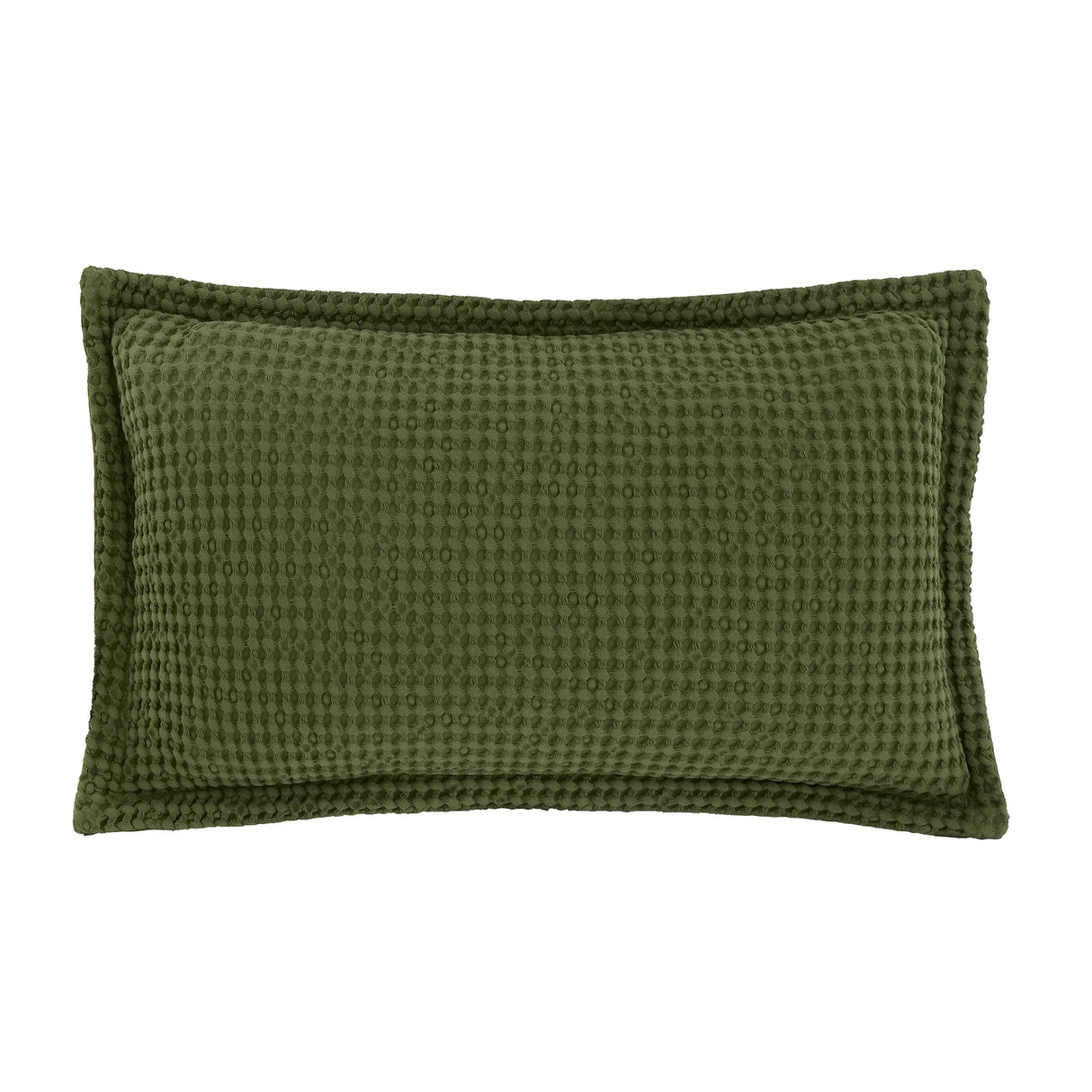 Pineapple Elephant Jaipur Grey Chunky Waffle Cotton 30x50cm Filled Cushion 23