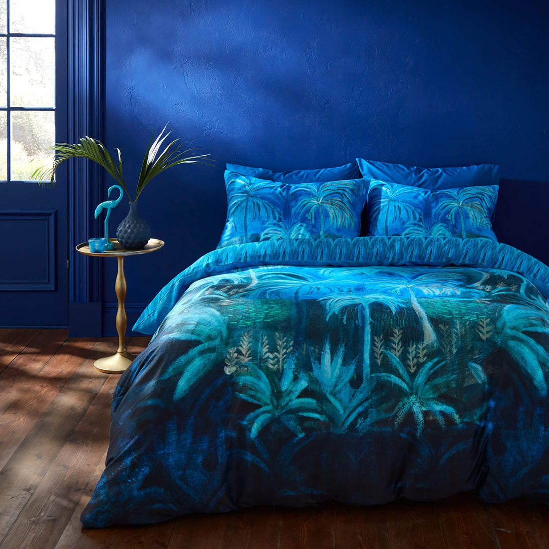 Matthew Williamson Midnight Palms Duvet Cover Set