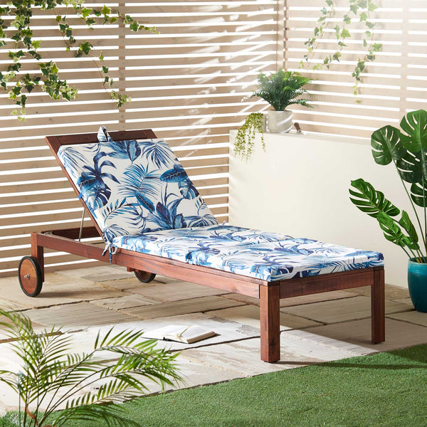 Tropical Outdoor Lounger Pad