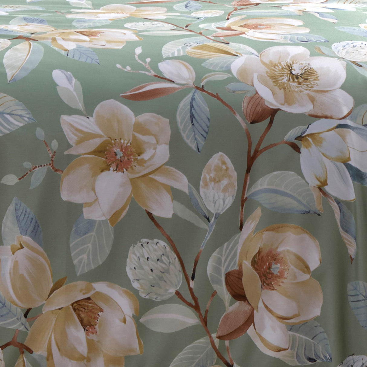 Eleanor Cotton Sateen Duvet Cover Set