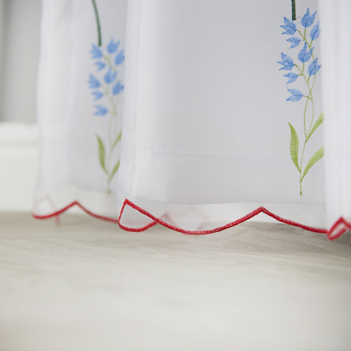 Springfield Eyelet Voile Curtains by Alan Symonds