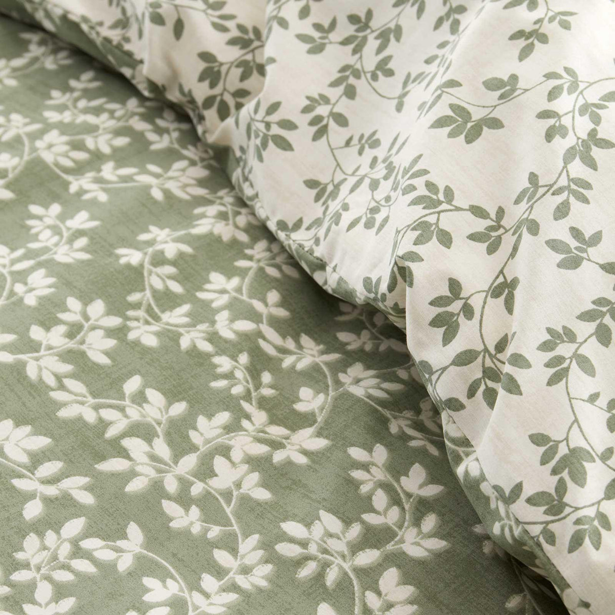 Shadow Leaves Duvet Cover Set by Bianca